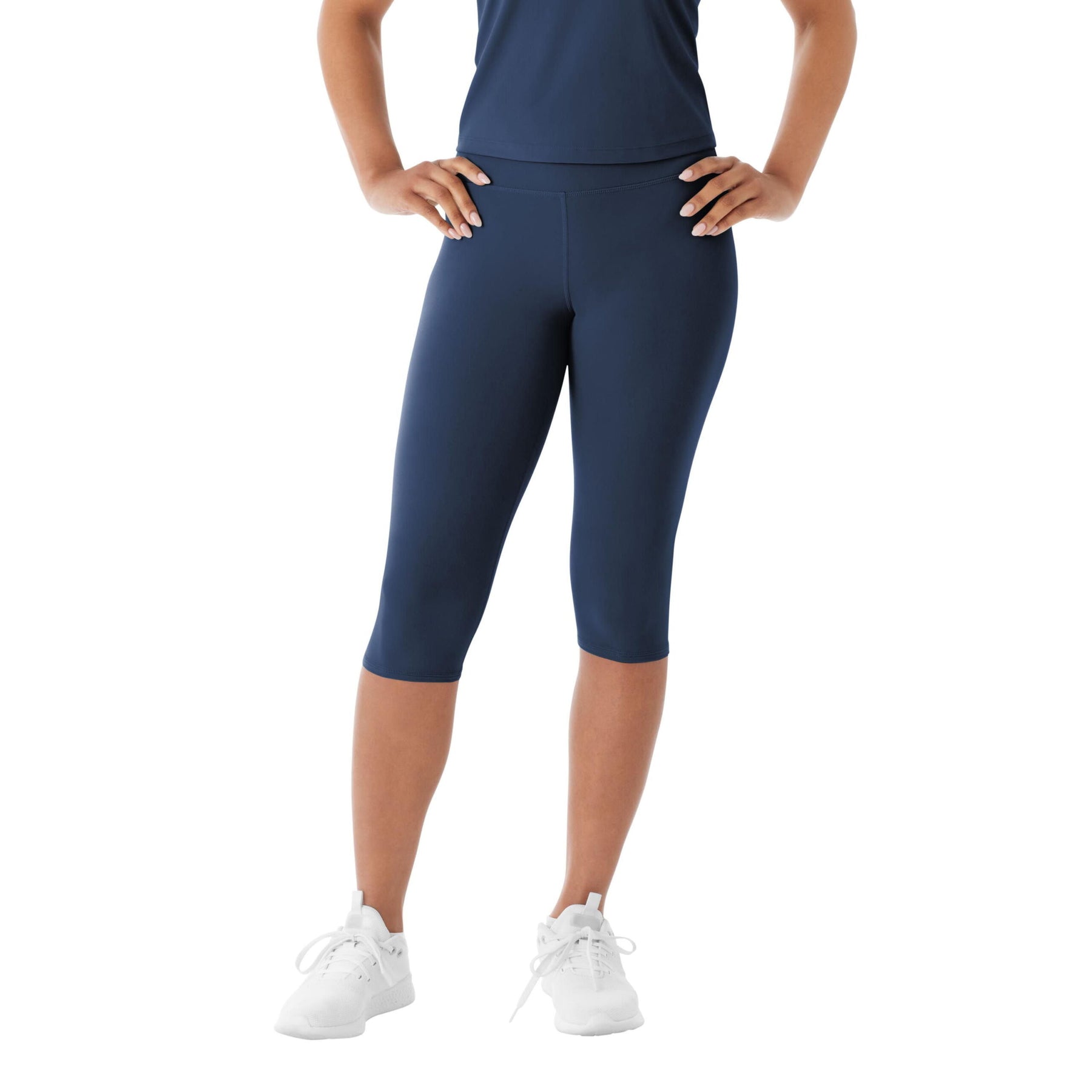 Member's Mark Women's Zen Capri Legging - Black - XXL