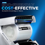 Nelko PM220 Bluetooth Label Printer with 50x30mm 100pcs Roll