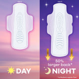 Always Radiant FlexFoam Overnight Pads, Unscented, Size 4, 48 ct.