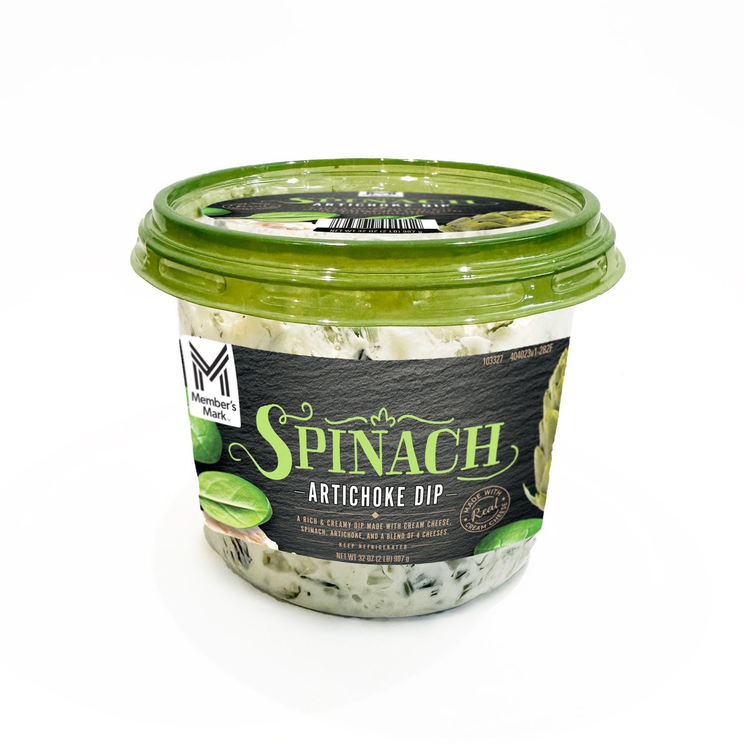 Member's Mark Spinach Artichoke Dip, 32 oz.