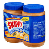 Skippy Super Chunk Peanut Butter - 48 oz - 2 Pack