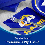 NFL Paper Plates & Napkins Kit, 285 ct., Choose Team
