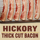 Wright Brand Hickory Real Wood Smoked Thick Cut Bacon, 4 lb.