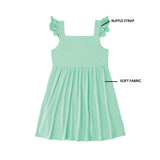 Member's Mark Girls 3-Pack Knit Dresses - Blue - XS