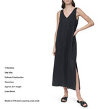 DKNY Women's Linen Maxi Dress