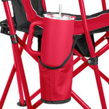 Logo Brands New Mexico Lobos Hard Arm Chair