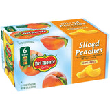 Del Monte Sliced Peaches in 100% Juice, 15 oz., 6 pk.