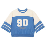 Roxy Women's Game On Fleece Top - Blue - XXL