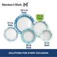 Member's Mark Ultra Lunch Paper Plates, 8.5", 300 ct.