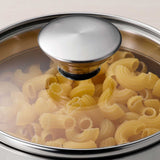 Tramontina 6-Piece Stainless Steel Covered Canister Set with Measuring Scoops