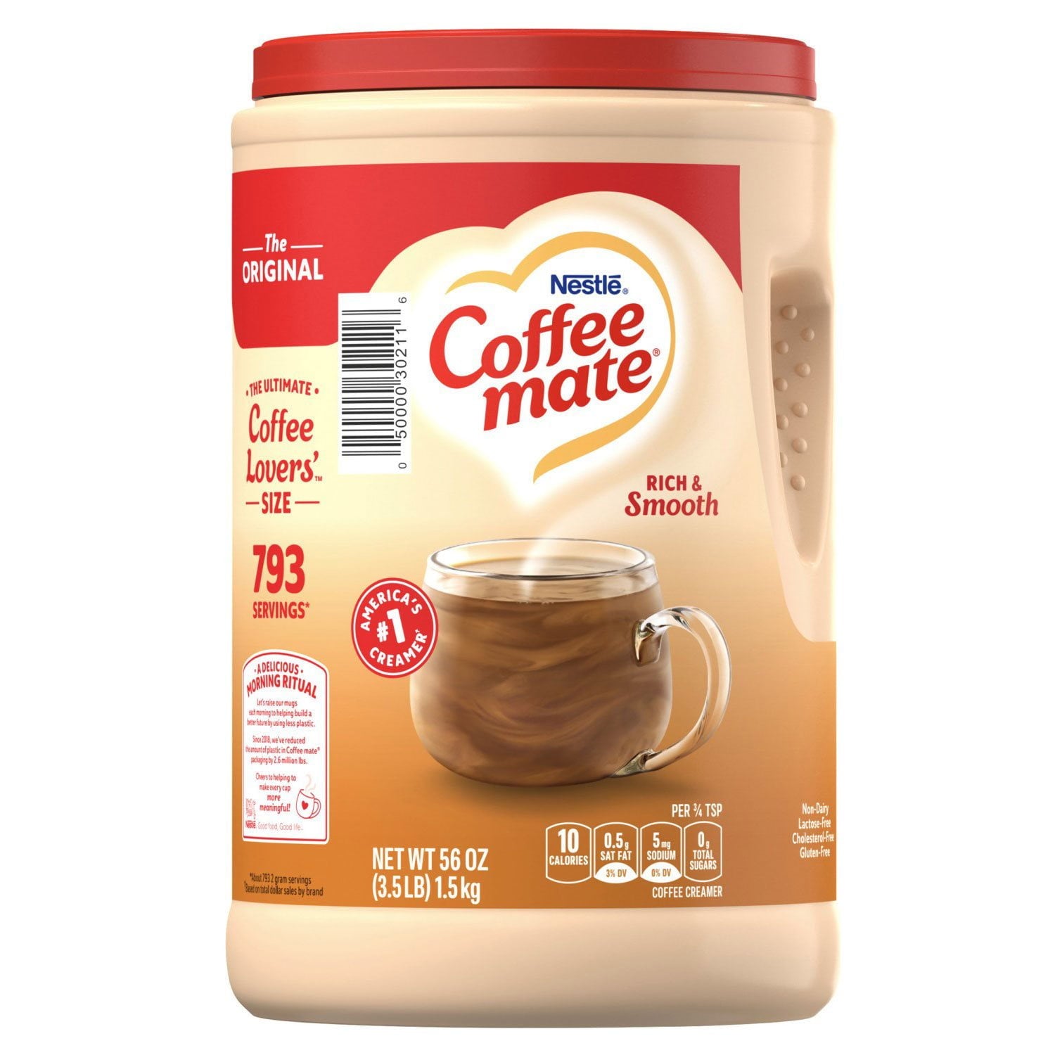 Nestle Coffee mate Original Powdered Coffee Creamer, 56 oz.