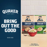Quaker Instant Protein Oatmeal, Variety Pack, 20 ct.