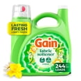 Gain Liquid Fabric Softener, Original Scent, 244 loads, 143 fl. oz.