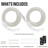 Westinghouse LED Rope Lights Color Changing, 2-Pack