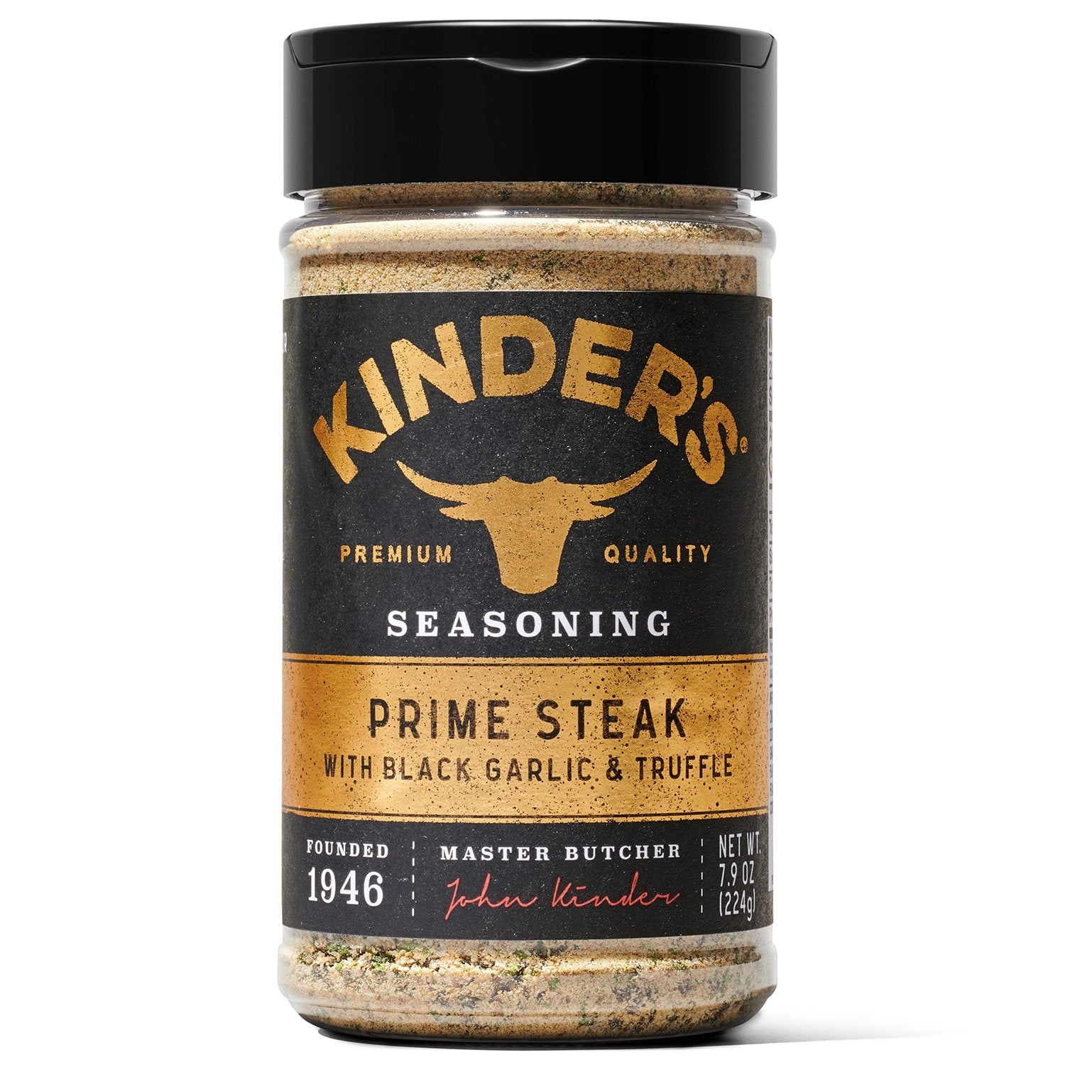 Kinder's Prime Steak with Black Garlic and Truffle Seasoning - 7.9 oz