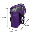 Logo Brands Northwestern Wildcats Gameday Insulated Tote