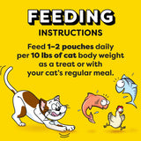 Temptations Lickable Puree Adult Variety Chicken, Salmon, and Tuna Cat Treats, 32 ct. 0.4 oz. Pouches