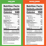 Quest Tortilla Style 18-20g Protein Chip Variety Pack, Chili Lime and Nacho Cheese 14 ct.