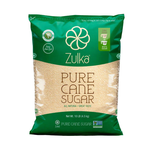Zulka Pure Cane Sugar 10 lbs