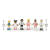 Member's Mark Wooden Doll Set