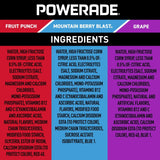 POWERADE Variety Pack Bottles, 20 fl. oz., 24 pk.