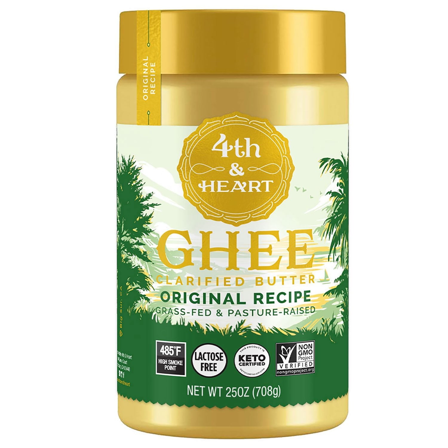 4th &amp; Heart Original Ghee, Clarified Butter, 25 oz.