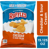 Ruffles Cheddar & Sour Cream Potato Chips, 15.125 oz.