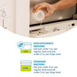 ECOS Hypoallergenic Liquid Laundry Detergent + Enzymes, Lavender Scent, 230 loads, 210 fl. oz.