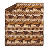 Yellowstone Silk Touch Mink Reverse Throw, 60" X 70"