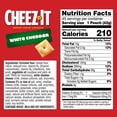 Cheez-It Baked Snack Crackers, White Cheddar, 1.5 oz., 45 pk.