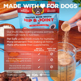 Brutus Bone Broth, Beef Powder Hip & Joint & Pork Probiotic Powder Variety Pack,