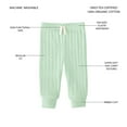 Member's Mark Baby 3-Pack Organic Cotton Rib Pant