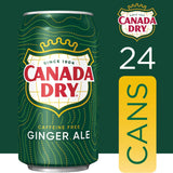 Canada Dry Ginger Ale Soda 12 fl. oz., 24 pk.