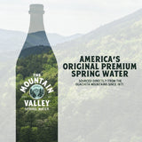 Mountain Valley Spring Still Spring Water 750 ml Glass Bottles, 12 pk.