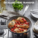 GreenPan Chatham Hard Anodized Ceramic Nonstick Fry Pan Set, 8" & 10"