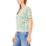 Vince Camuto Women's Short Sleeve Sweater - Blue - XXL