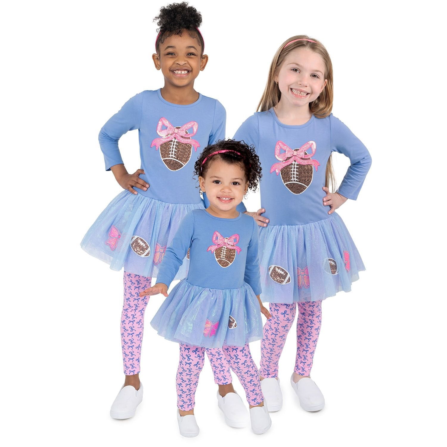 Counting Daisies GameDay Tutu Set - Blue - XS