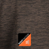 Habit Men’s Snap Front Fleece Pullover with Scent-Factor - Green - XL