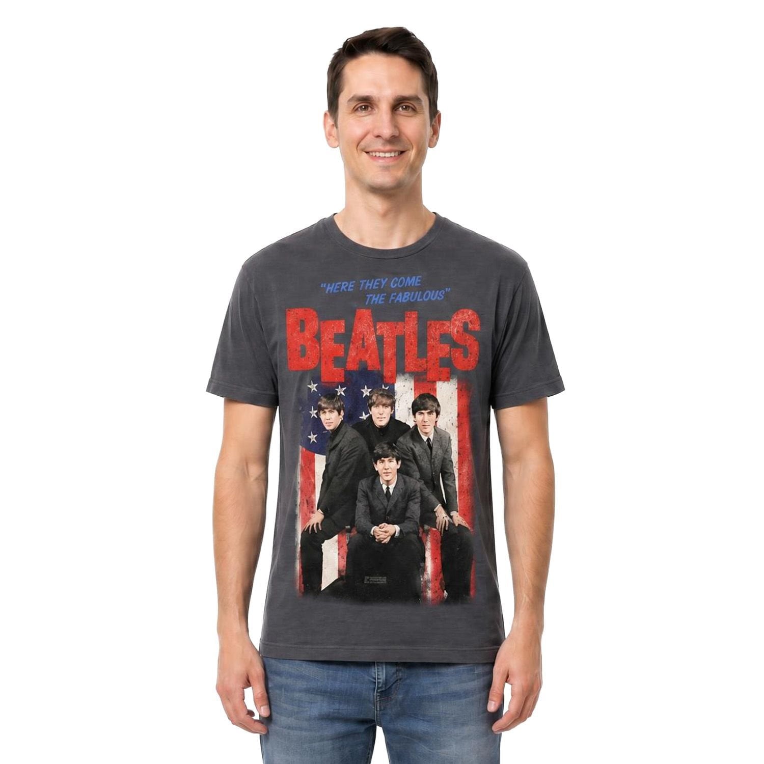 Licensed Men's Graphic Tee - Black - XXL