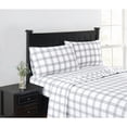 London Fog Plaid Flannel Sheets, Assorted Sizes