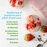 Orgain Organic Protein Powder Plant Based Strawberries &amp; Cream, 2.74 lbs.