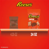 REESE'S Chocolate Peanut Butter Dipped, Animal Crackers, 24 oz.