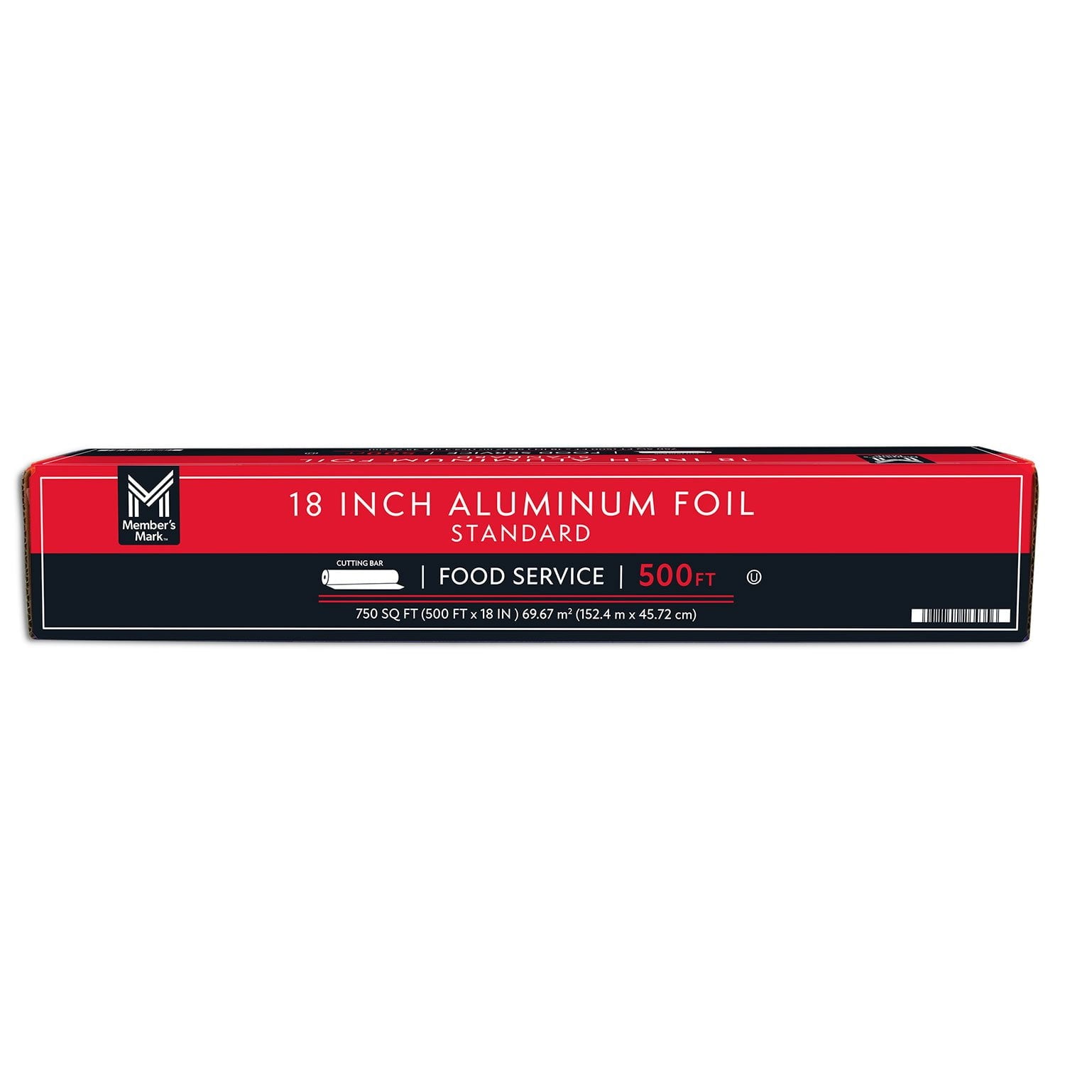 Member's Mark Standard Foodservice Aluminum Foil 18" x 500 ft