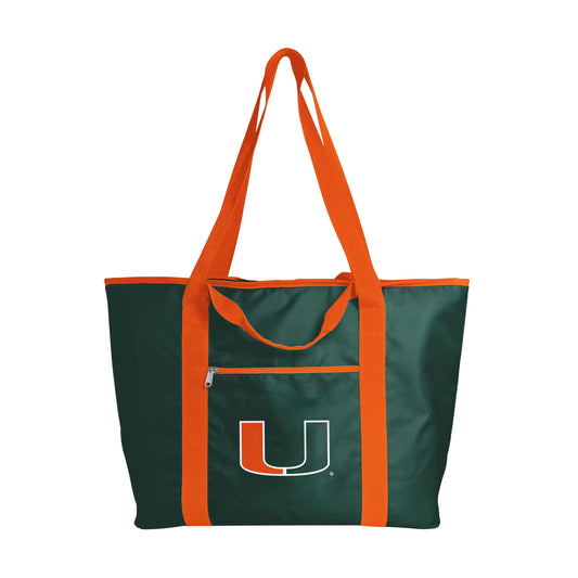 Logo Brands Miami Hurricanes Gameday Insulated Tote