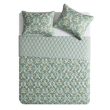 VCNY Home Spring 3-Piece Quilt Sets - Green - KING