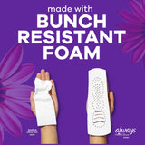 Always Radiant FlexFoam Overnight Pads, Unscented, Size 4, 48 ct.