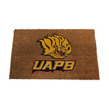 Logo Brands Arkansas-Pine Bluff Golden Lions Doormat