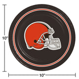 NFL Round Paper Plates, 10", 85 ct., Choose Your Team