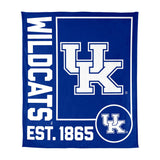 Logo Brands Kentucky Wildcats 60"x70" Super Plush Blanket