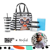 Fit & Fresh Artist Collection 5-Piece Deluxe Lunch Box